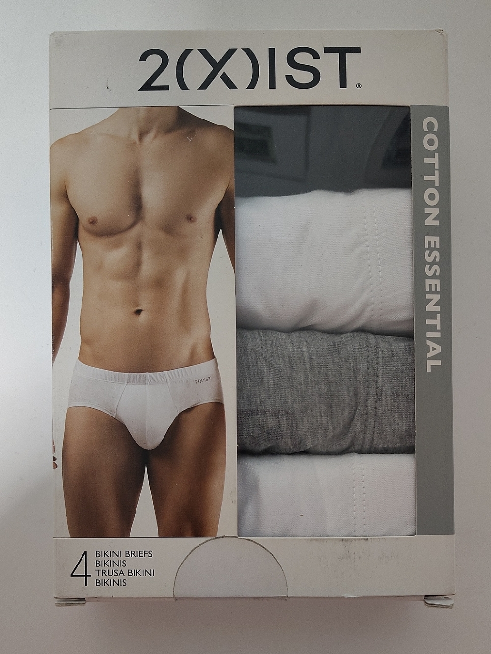 Vintage 2xist Men's Bikini Briefs - 4 Pack - Size XL